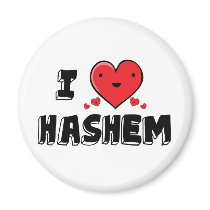 I Love Hashem magnets