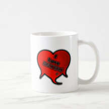 I LOVE HATERS GT COFFEE MUG
