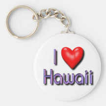 I love Hawaii Keychains