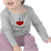 I Love (heart) Abbigail