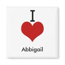 I Love (heart) Abbigail