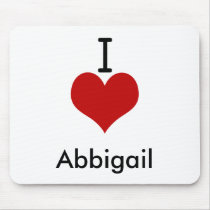 I Love (heart) Abbigail