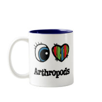 I Love (Heart) Arthropods Mug