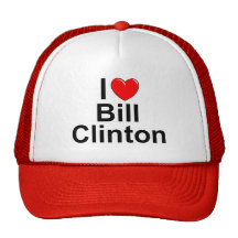 I Love (Heart) Bill Clinton Mesh Hats
