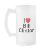 I Love (Heart) Bill Clinton Coffee Mug