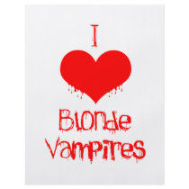 I Love (heart) Blonde Vampires