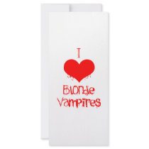 I Love (heart) Blonde Vampires
