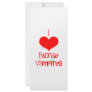I Love (heart) Blonde Vampires Personalized Rack Card