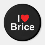 I Love (Heart) Brice Fridge Magnets