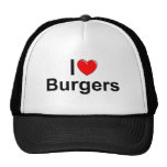 I Love (Heart) Burgers Hat