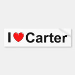 I Love (Heart) Carter Bumper Sticker