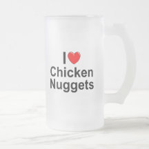 I Love (Heart) Chicken Nuggets Mug
