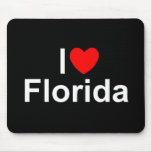 I Love (Heart) Florida Mouse Pad