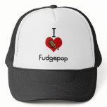 I love-heart fudgesicle hats