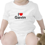 I Love (Heart) Gavin Tee Shirts