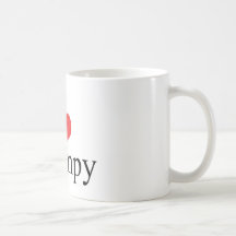I Love (Heart) Grampy Mugs