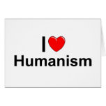 I Love (Heart) Humanism cards