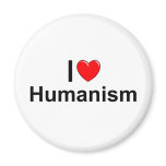 I Love (Heart) Humanism magnets
