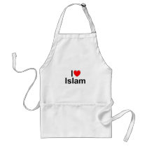 I Love (Heart) Islam Apron