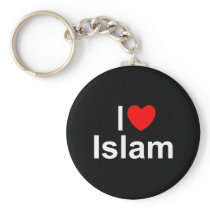 I Love (Heart) Islam Key Chain