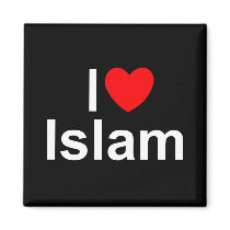 I Love (Heart) Islam Fridge Magnet