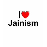 I Love (Heart) Jainism t-shirts