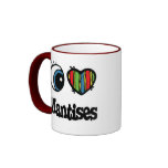 I Love (Heart) Mantises mugs