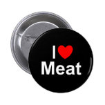 I Love (Heart) Meat Pin