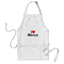 I Love (Heart) Mecca Apron