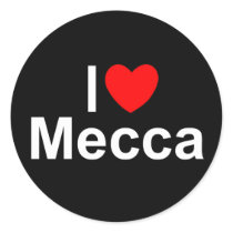 I Love (Heart) Mecca Stickers