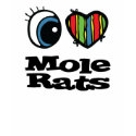 I Love (Heart) Mole Rats t-shirts