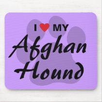 I Love (Heart) My Afghan Hound