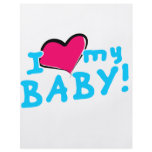 I love (heart) my baby boy flyers