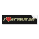 I Love (Heart) My Death Ray Mug Bumper Stickers bumper stickers