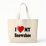 I Love (Heart) My Snowshoe Cat bags