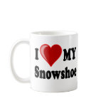 I Love (Heart) My Snowshoe Cat mugs