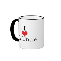 I Love (Heart) My Uncle Mug