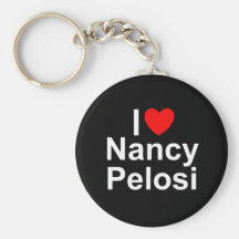 I Love (Heart) Nancy Pelosi Key Chains