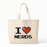 I Love Heart Nerds bags