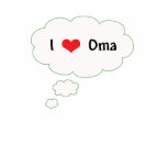 I Love (Heart) Oma t-shirts