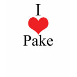 I Love (Heart) Pake t-shirts