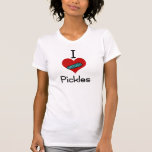I love-heart pickles tshirt