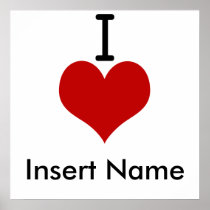 I Love (heart)