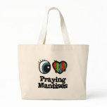 I Love (Heart) Praying Mantises bags