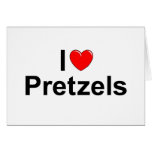 I Love (Heart) Pretzels Card