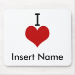 I Love (heart) Roberto Mousemat