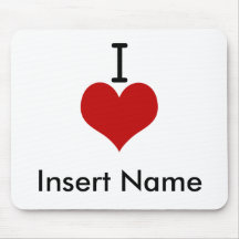 I Love (heart) Roberto Mousemat