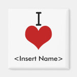 I Love (heart) Rochell Magnet