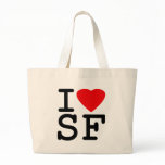 I Love Heart San Francisco bags