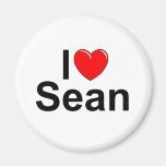 I Love (Heart) Sean Fridge Magnets
